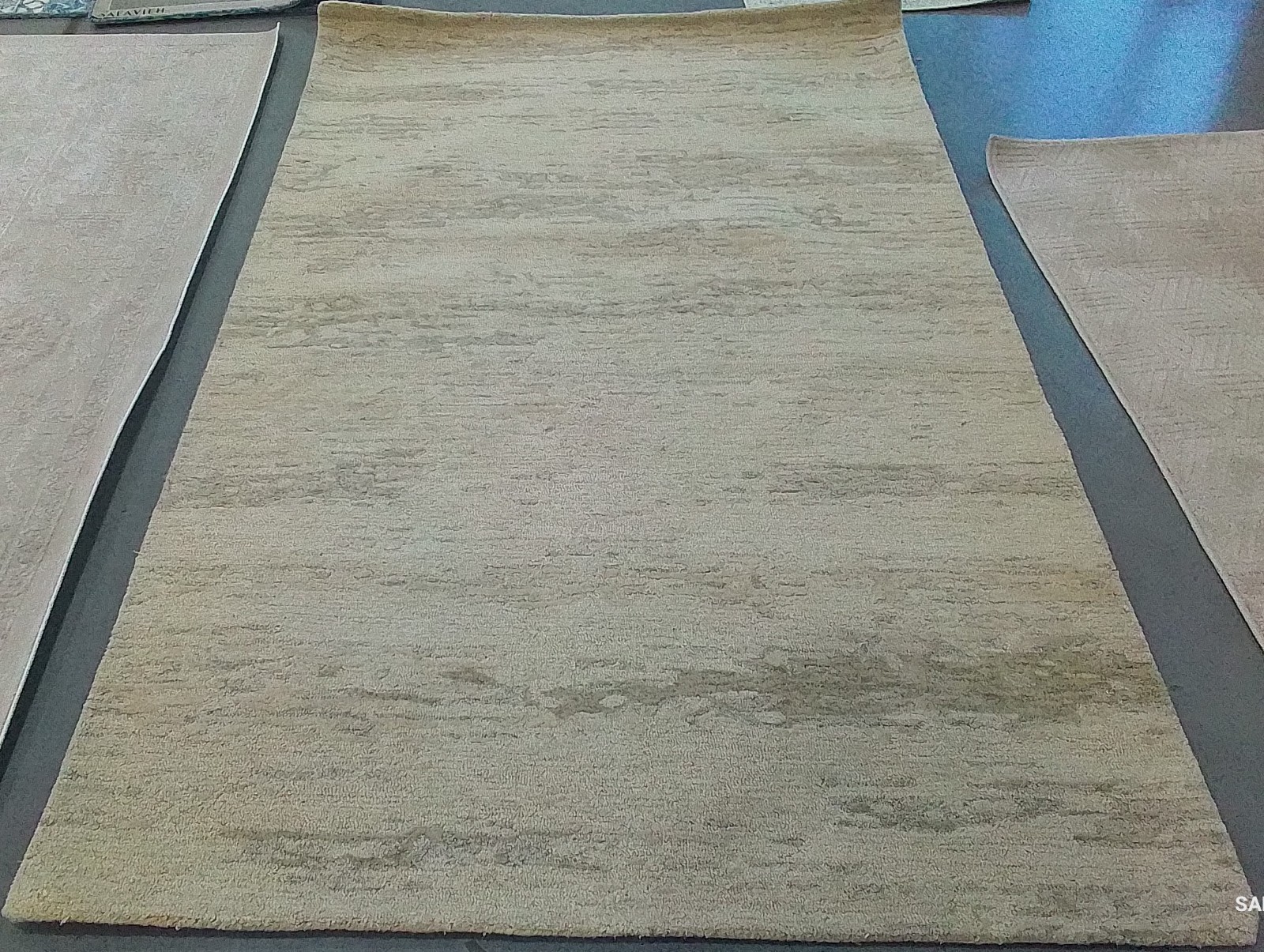 BEIGE 5′-0″ x 8′-0″ Flaw in Rug, Reduced Price 1172782310 EBN914B-5