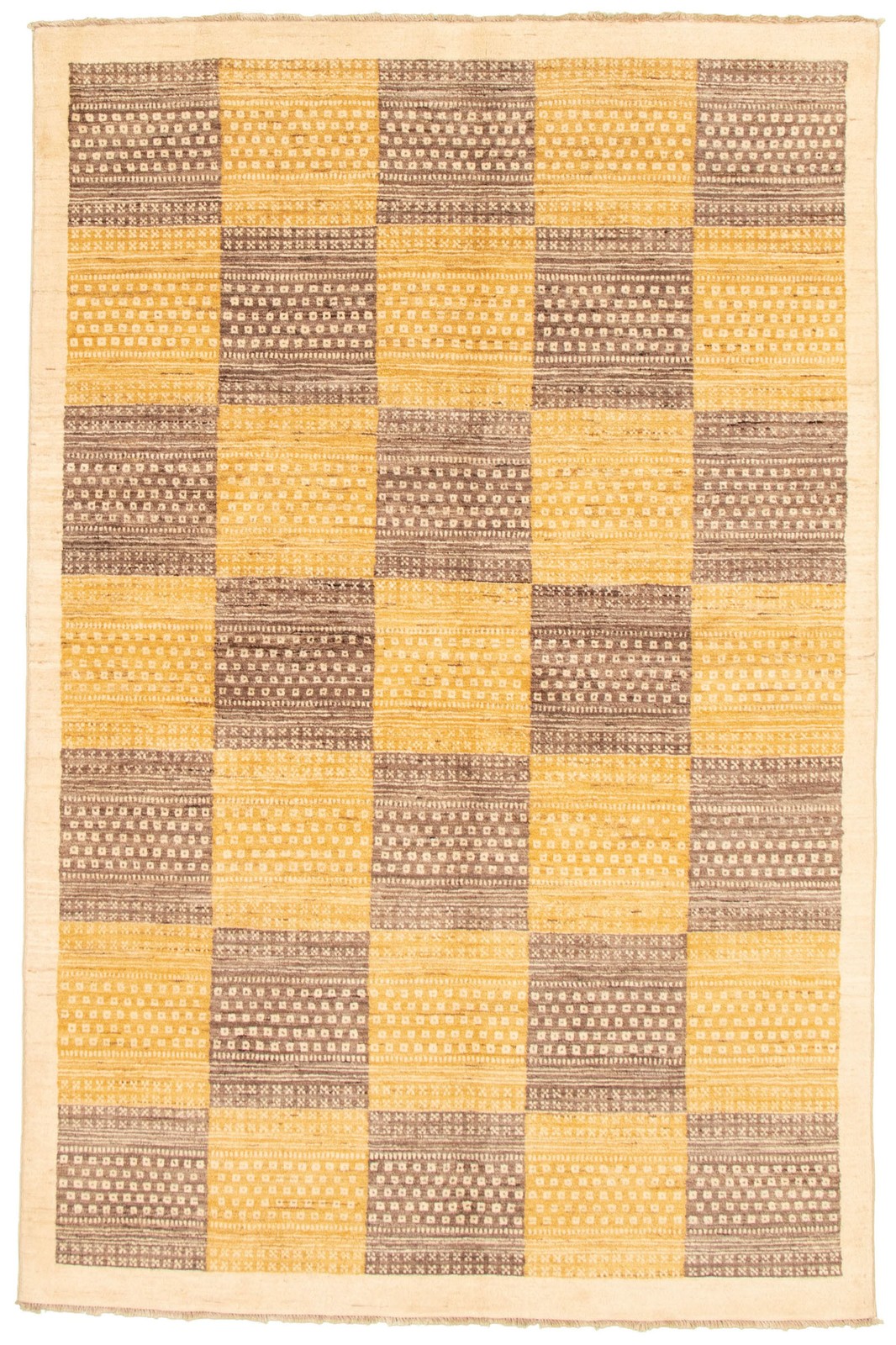 Traditional Hand-knotted Wool Oriental Carpet 5’7″ x 8’7″ Area Rug