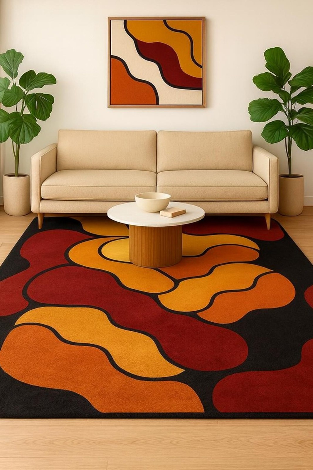 Designer Rug | Irregular Rug | Wool area Rugs | Living Room Rug | Tufted A267