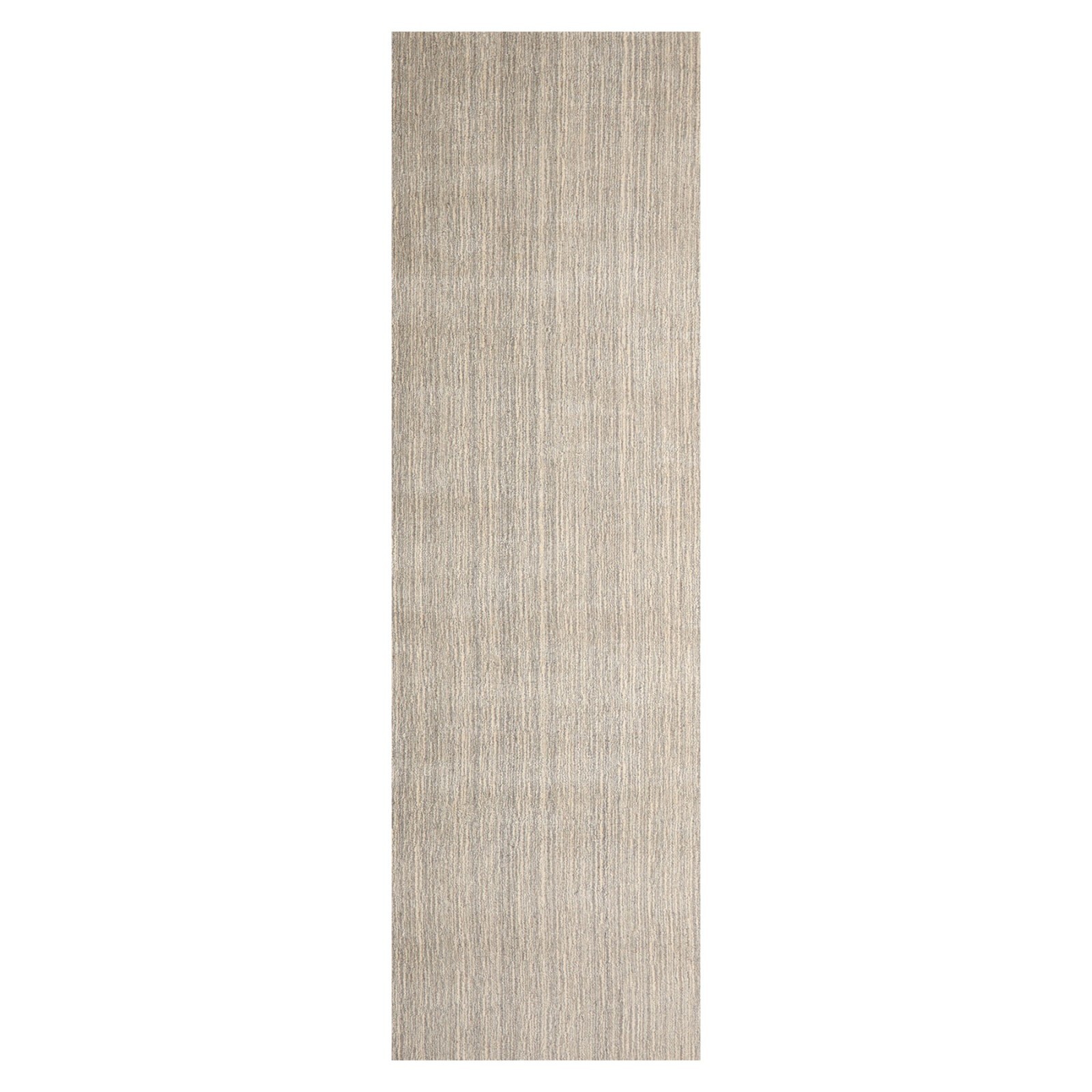 LoomBloom Multi Sizes Beige Hand Woven Textured New Zealand Wool Area Rug