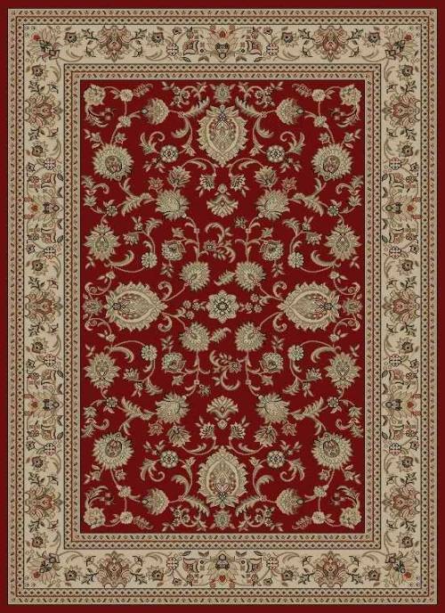 8×10 Sensation Red Traditional Scrolls 4720 Area Rug – Approx 7’10” x 10’3″