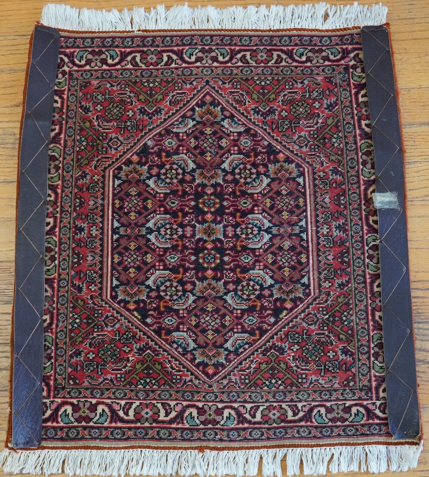 1’9″ x 2′ Lovely Bijarr Hand Knotted Wool Heratii/Fish Oriental Rug Excellent