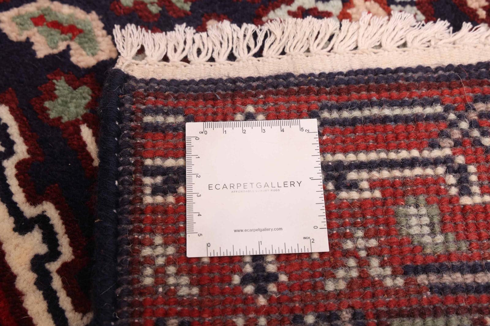 Vintage Hand-knotted Runner Rug 2’6″ x 11’9″ Traditional Oriental Wool Carpet
