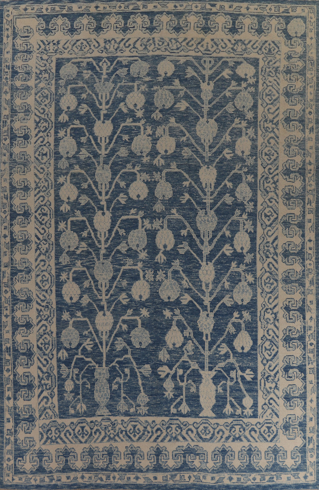Vegetable Dye Handmade Oushak Turkish Living Room Wool Carpet Large Rug 10×15 ft
