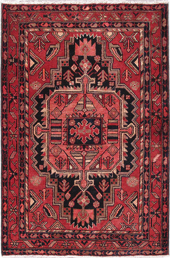 3.5 x 4.9 Decorative Perrsian Tribbal Rug #PIX-82665