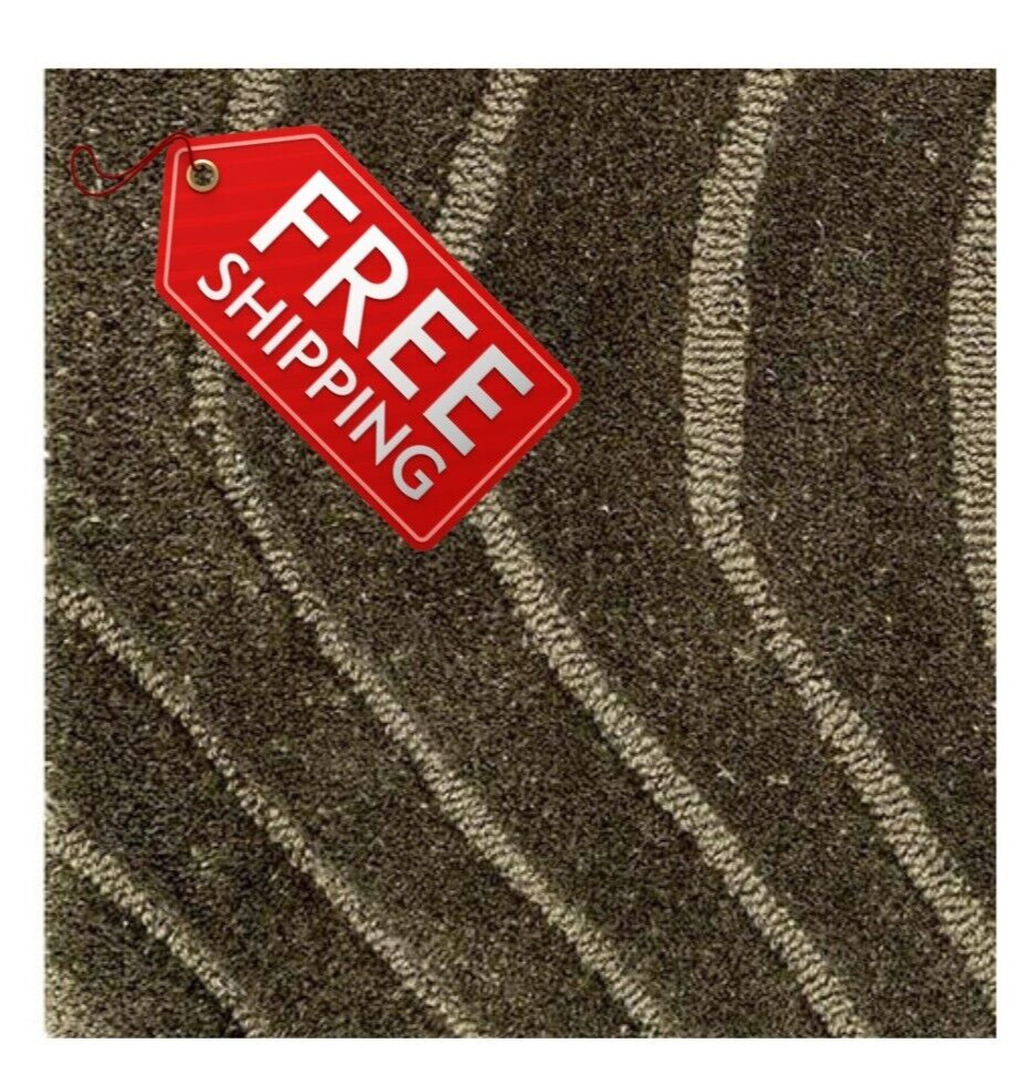 Moss Wool Area Rug hand tufted from 100% New Zealand Wool 9×12