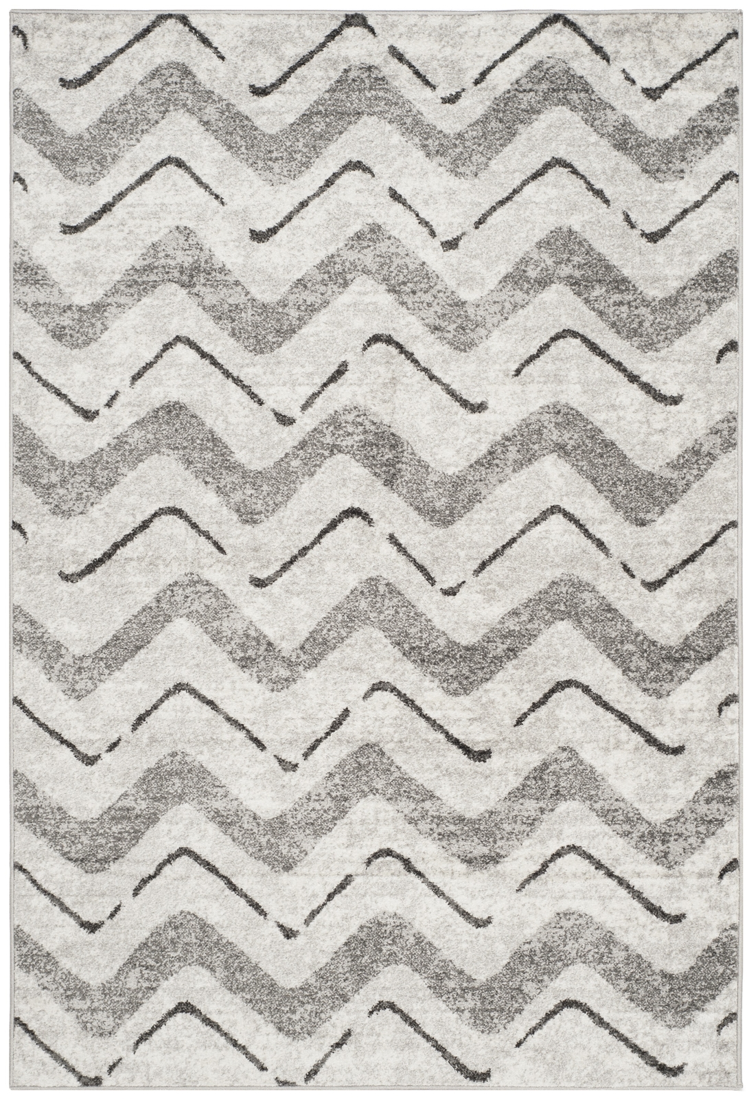 Safavieh Adirondack SILVER / CHARCOAL 4′ X 6′ Area Rug – ADR121P-4