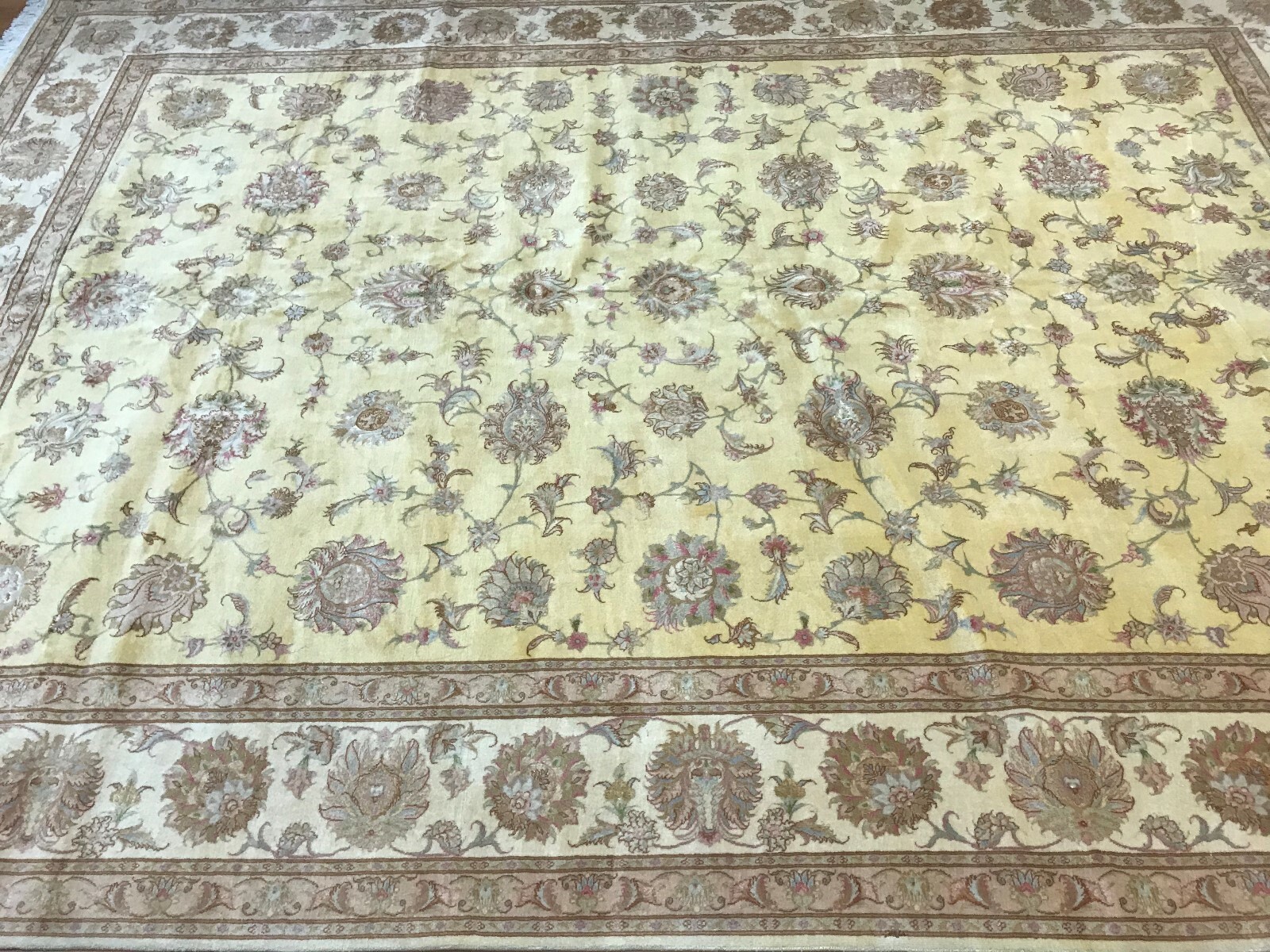 8’3″ x 11’6″ New Turkish Oriental Rug – 500 KPSI – Wool & Silk – Hand Made