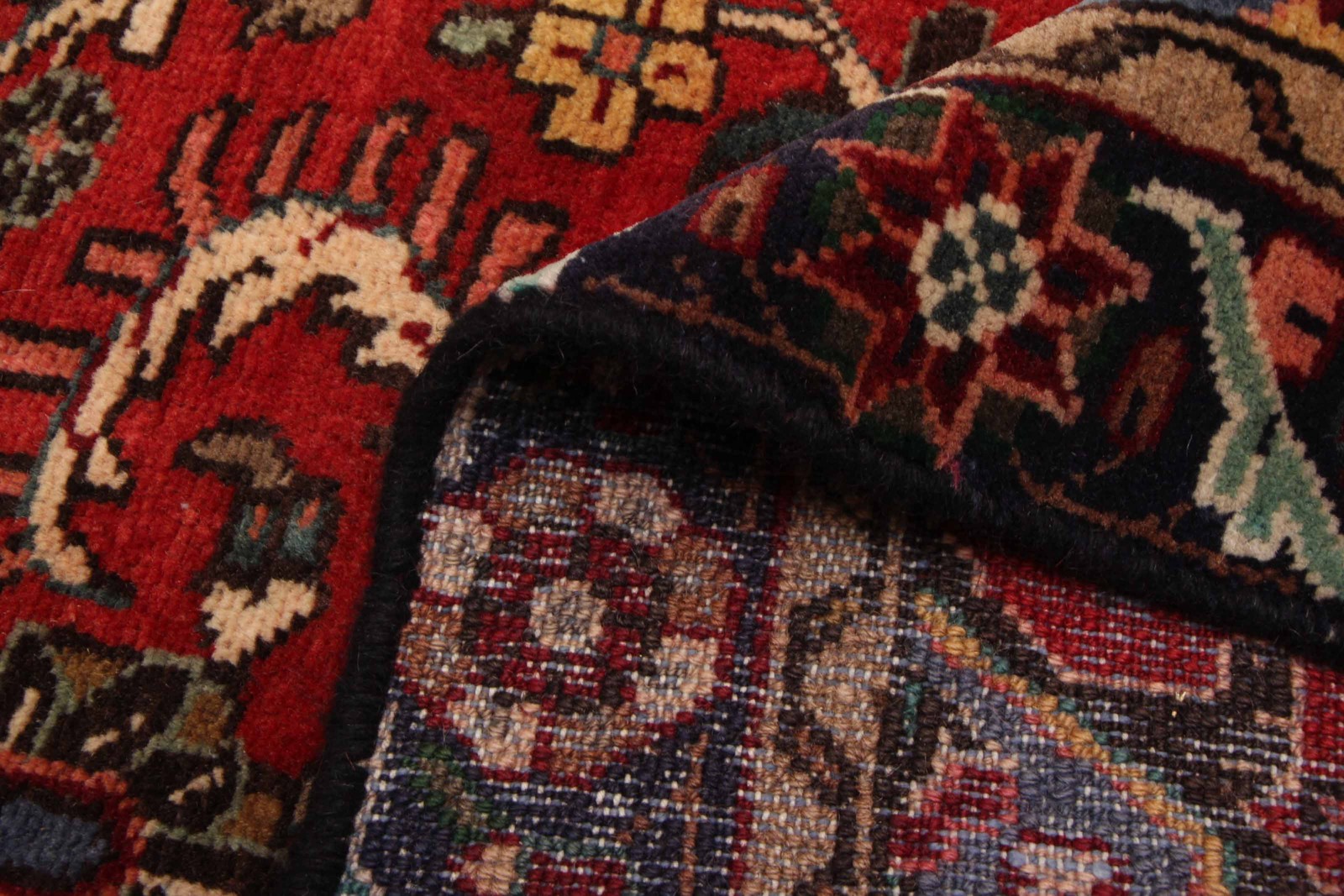 3’5″ x 9’3″ Vintage Hand-knotted Runner Rug Traditional Oriental Wool Carpet
