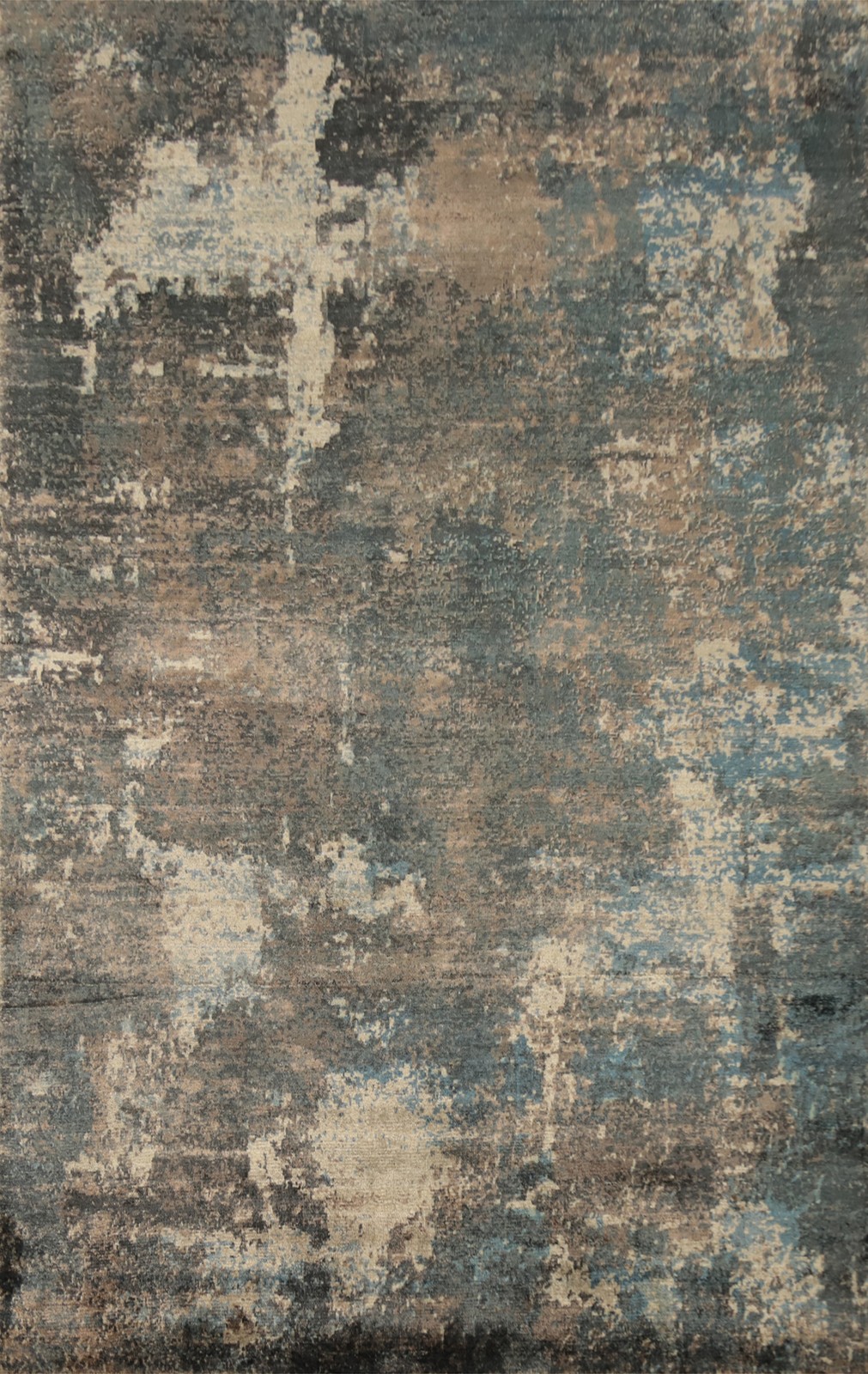 Handmade Abstract Contemporary Area Rug 5×8 Modern Artistic Carpet