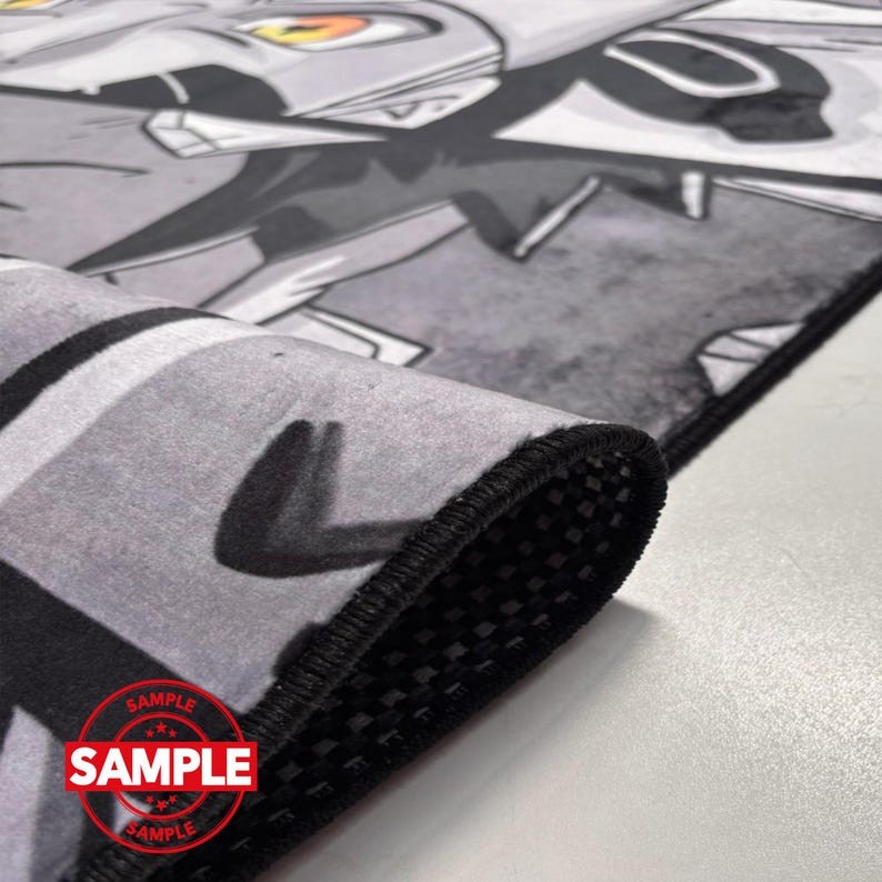 Bleach Manga Cover Rug- Colorful Anime Floor Carpet- Washable Non Slip- Gaming R