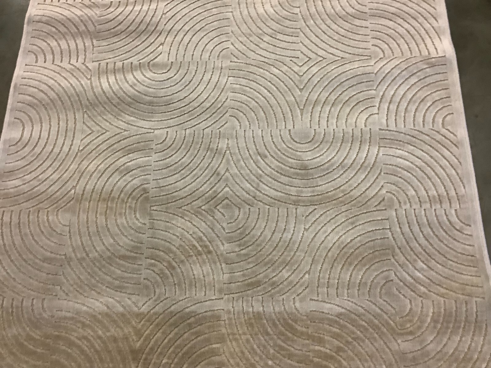STONE 4′-0″ x 5′-7″ Stained Rug, Reduced Price 1172676511 PAR340-3440-4