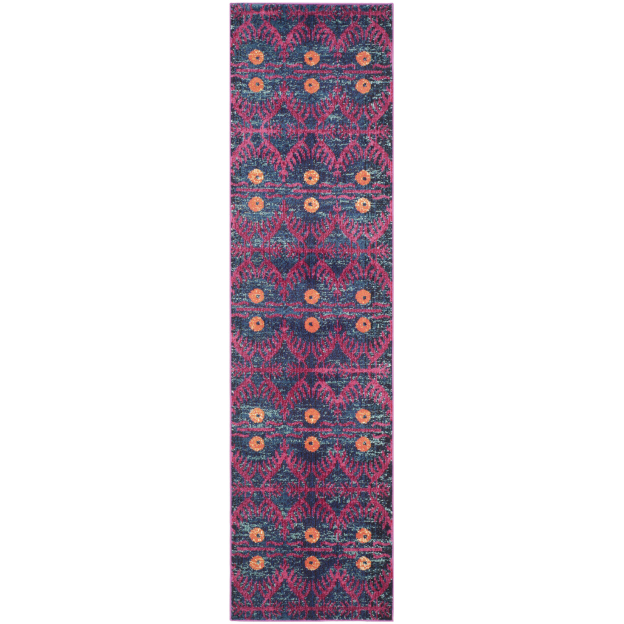 SAFAVIEH Monaco Collection MNC213D Pink / Multi Rug