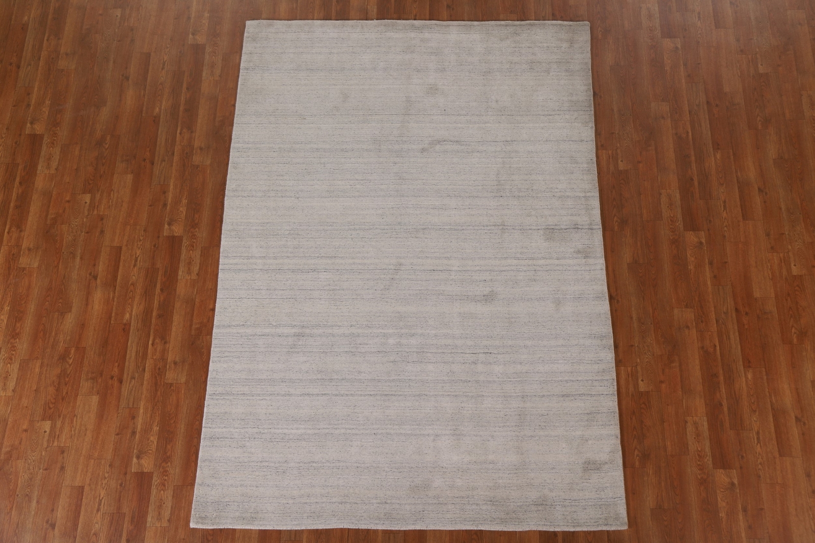 One-of-a-kind Rectangle Tribal Gabbeh Indian Rug Hand-knotted Wool 5×6 ft.