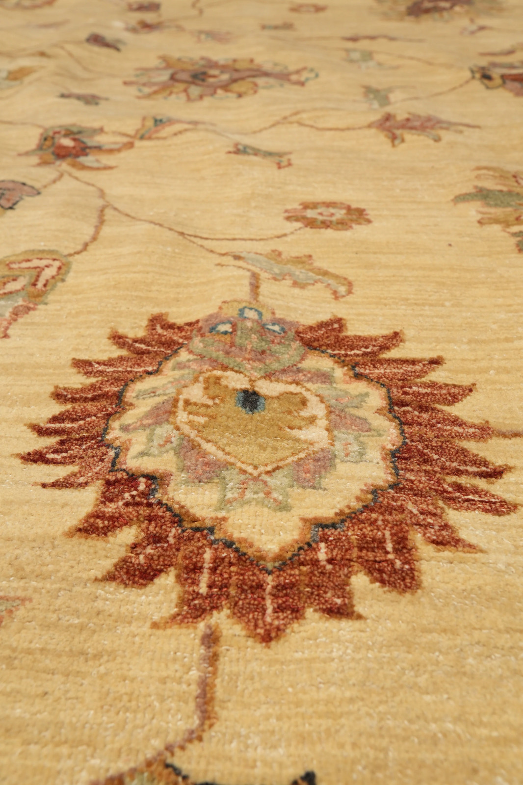 Traditional 12×15 Popular Oriental Area Rug 100% Handmade Wool Carpet PIX-797-06