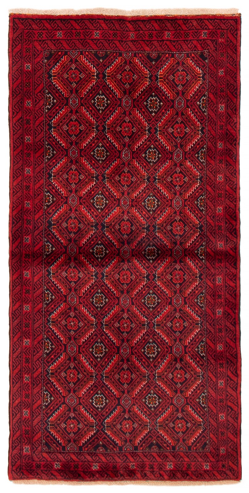 3’1″ x 6’2″ Vintage Hand Knotted Area Rug Traditional Oriental Wool Carpet
