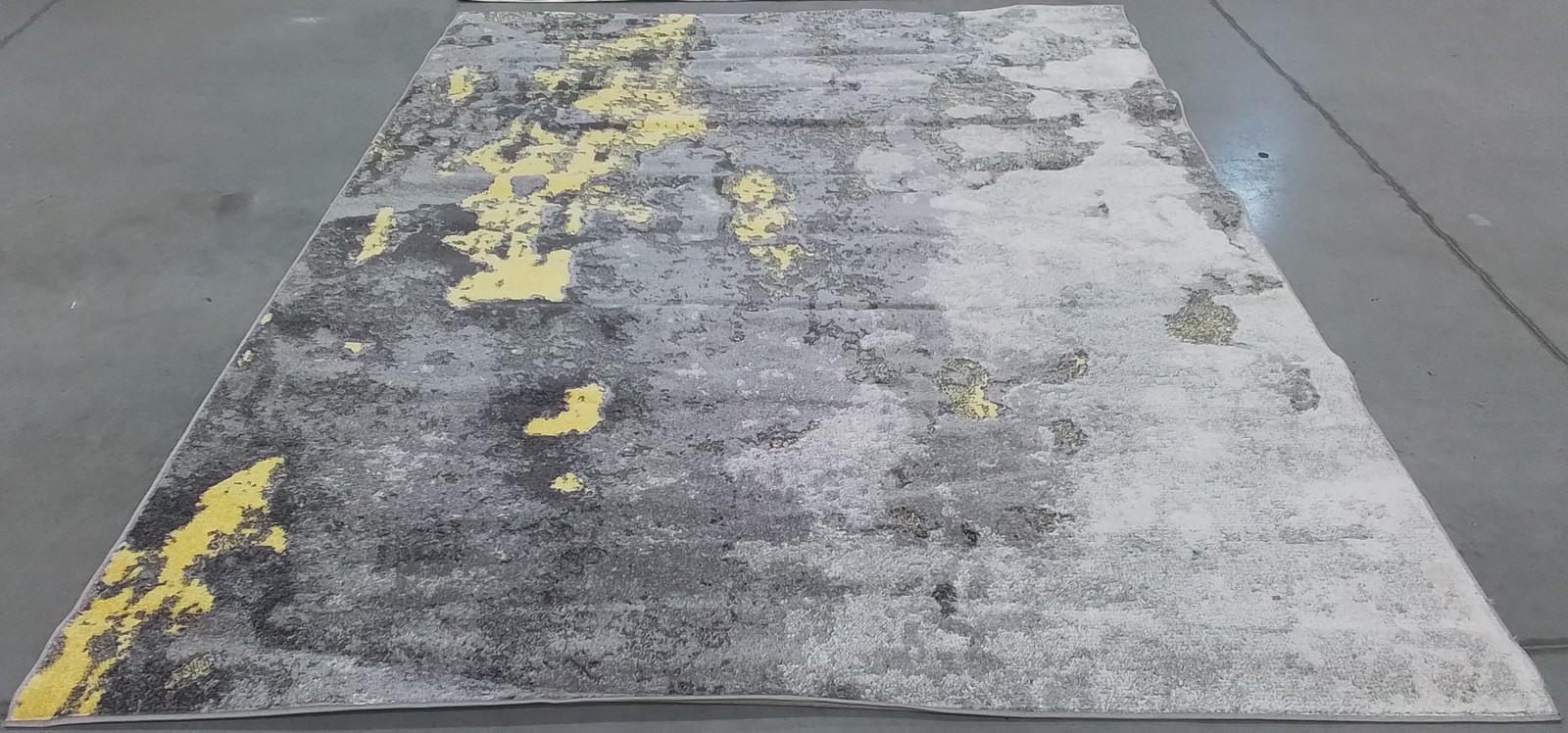 GREY / YELLOW 8′-0″ x 10′-0″ Back Stain Rug, Reduced Price 1172804034 ADR134H-8