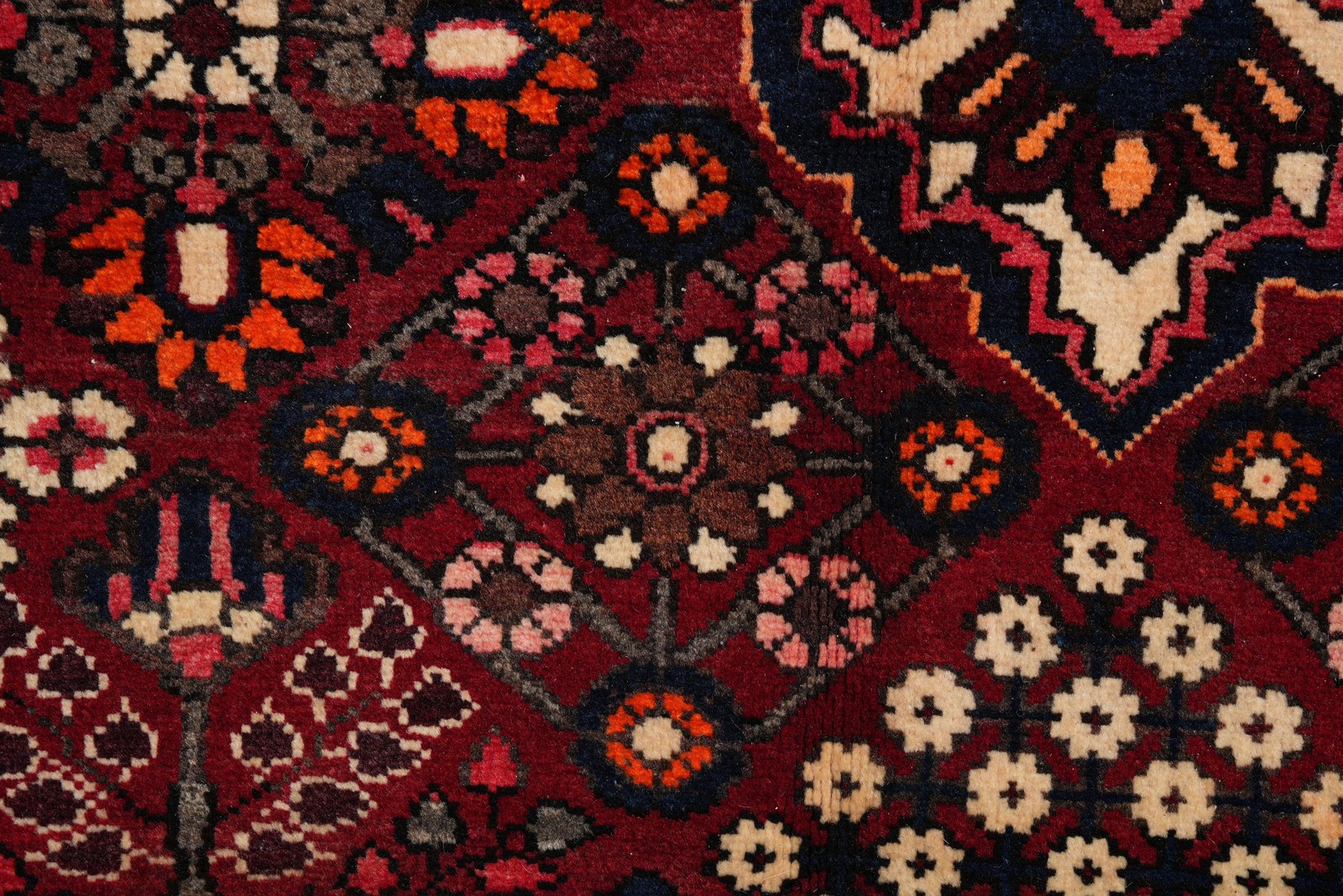 9 x 12.9 Semi-Antique Perrsian Joshagaan Rug #F-6994