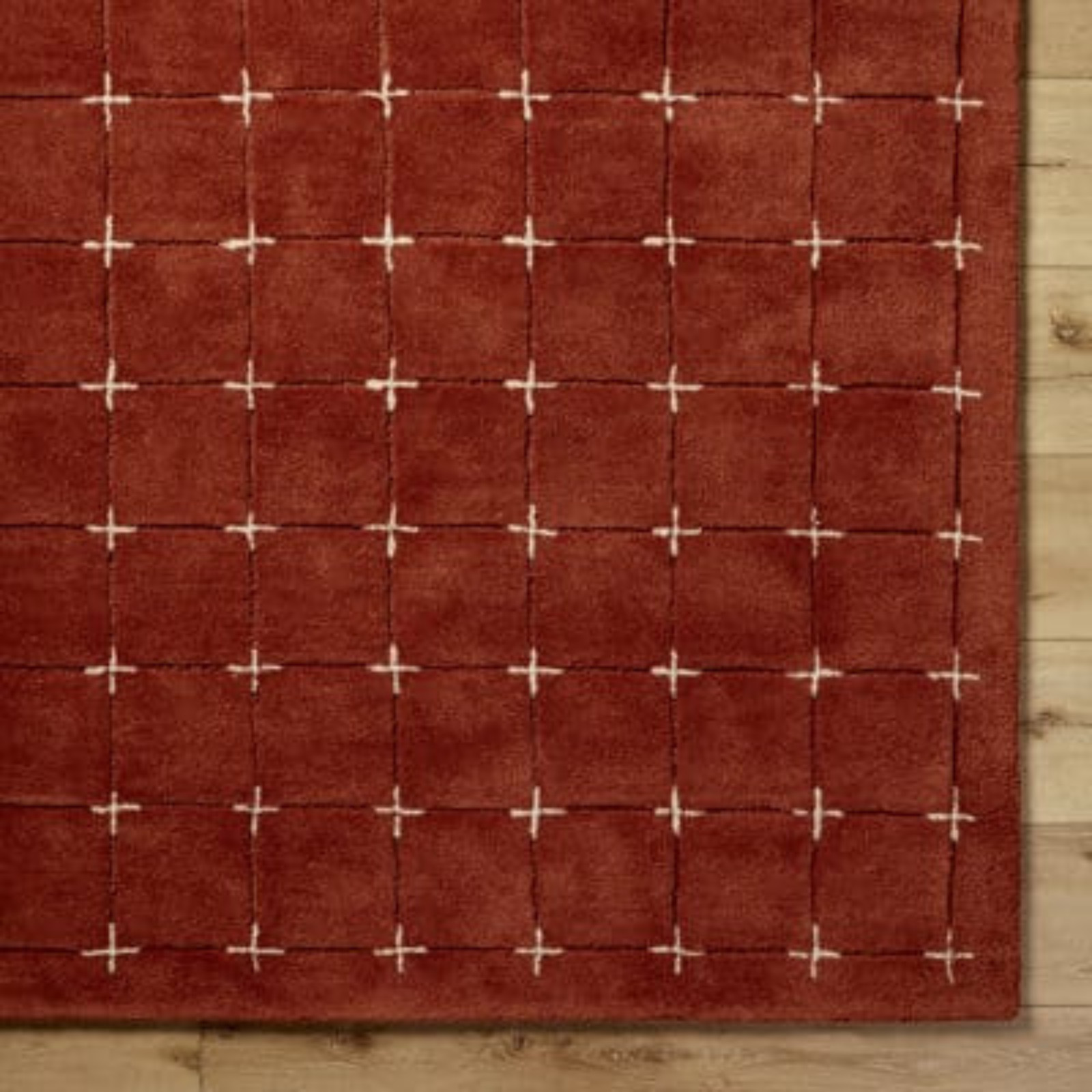 Modern Abstract Design Handmade Hand Tufted Woollen Area Rug, Custom Size Rugs