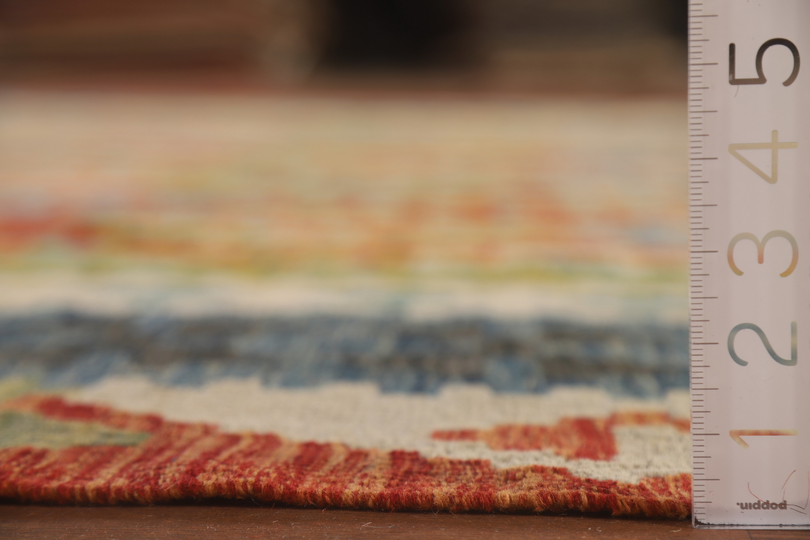 Dual-Sided Kilim Kelim Rugs Flatweave Wool Palace Sized Carpet 10×16 ft