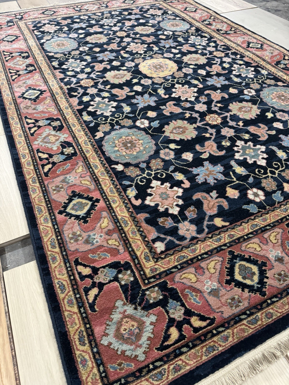 Karastan Original Collection Afshan(716) 5’9×9′ 100% wool area rug ::NEW::
