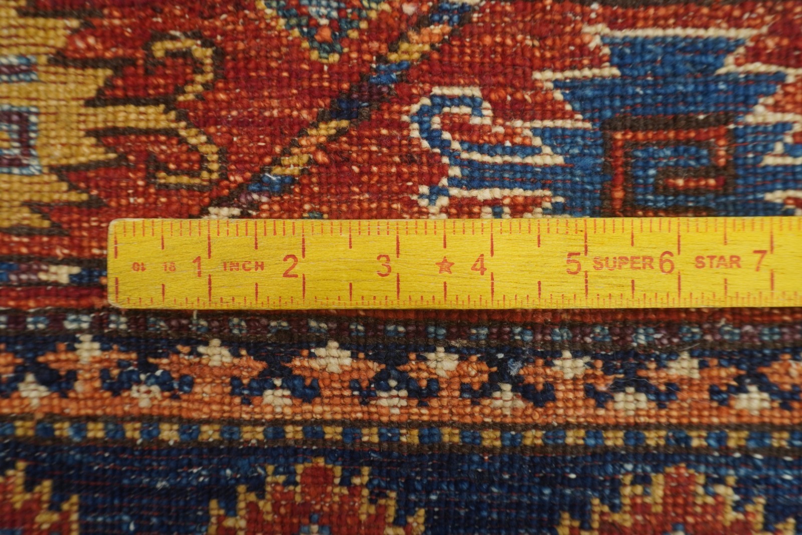 4×6 ft Navy Blue Ersari Afghan Hand Knotted Wool Oriental Area Rug