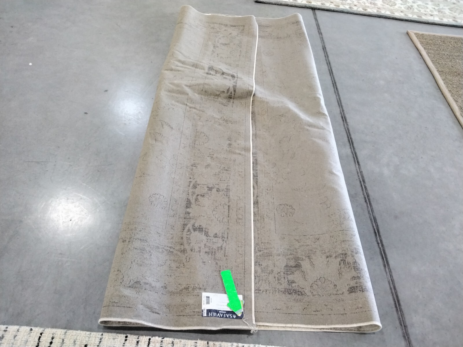 STONE 8′ X 8′ Square Pressed Pile Rug, Reduced Price 1172741666 VTG117-440-8SQ