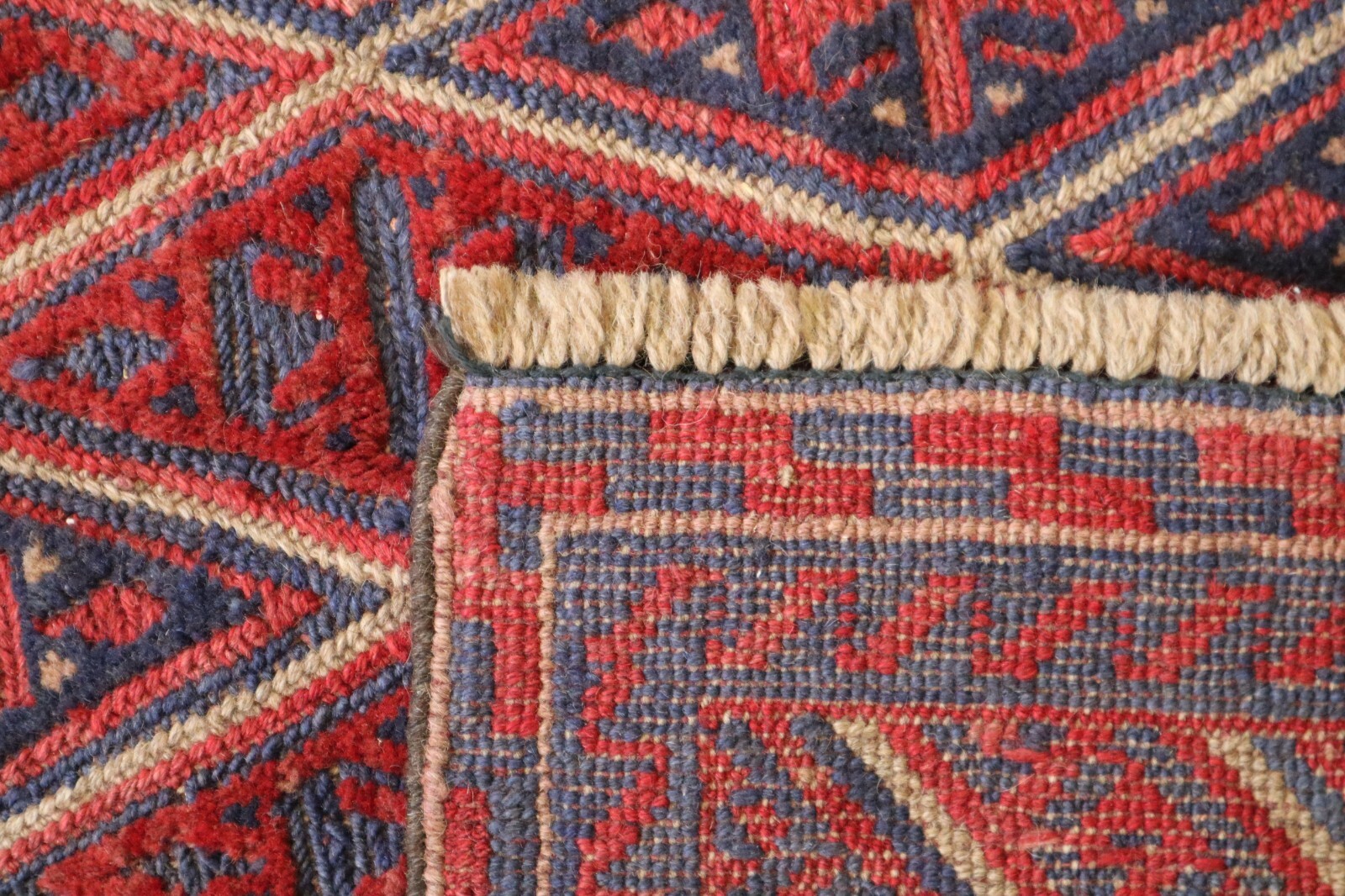 4’10” x 6’4″ ft. Afghan Oushak Hand Knotted Wool Traditional Area Rug
