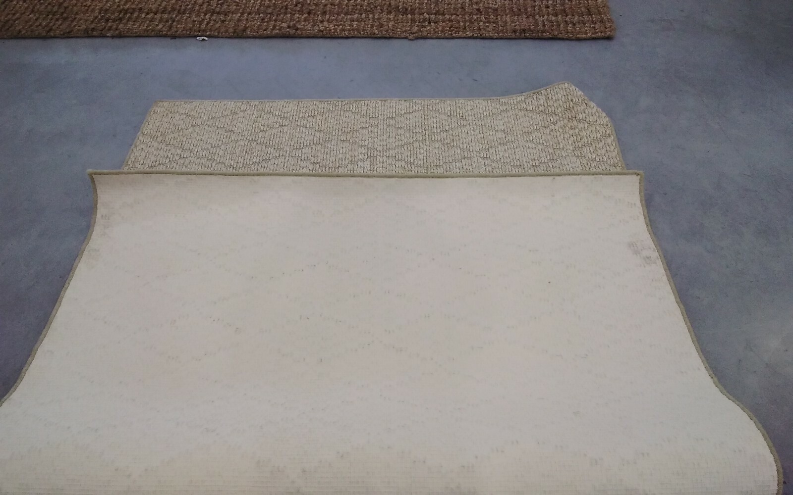 BEIGE / BEIGE 5′ X 8′ Pulled Threads Rug, Reduced Price 1172700624 PAB361A-5