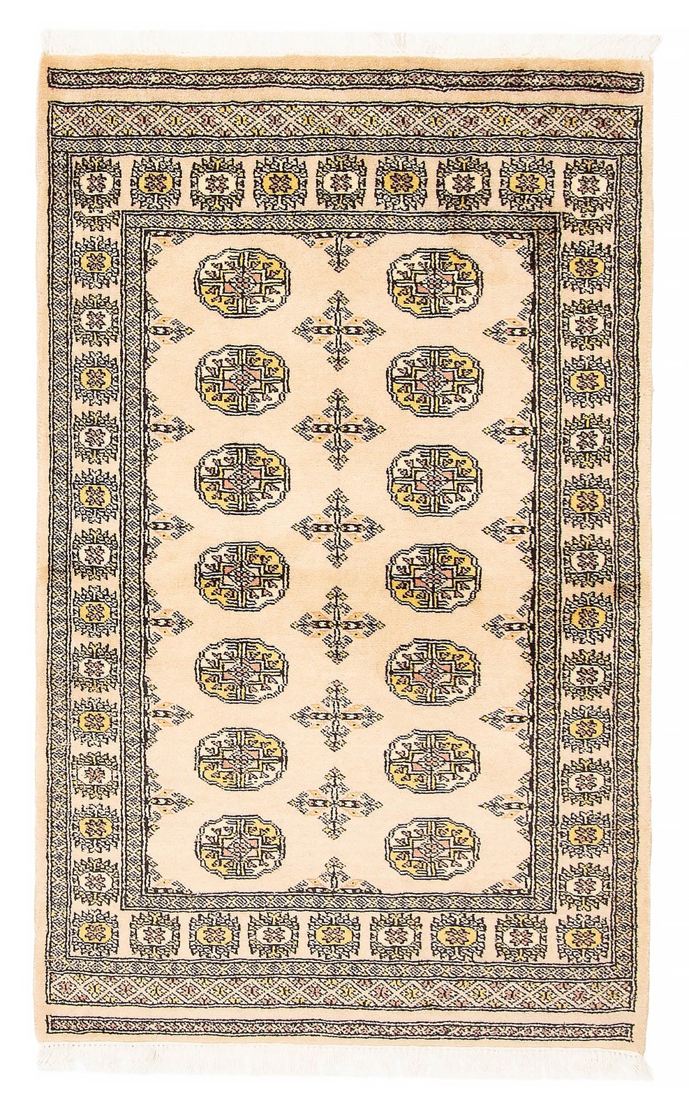 3’2″ x 5’1″ Hand Knotted Area Rug Traditional Oriental Wool Carpet