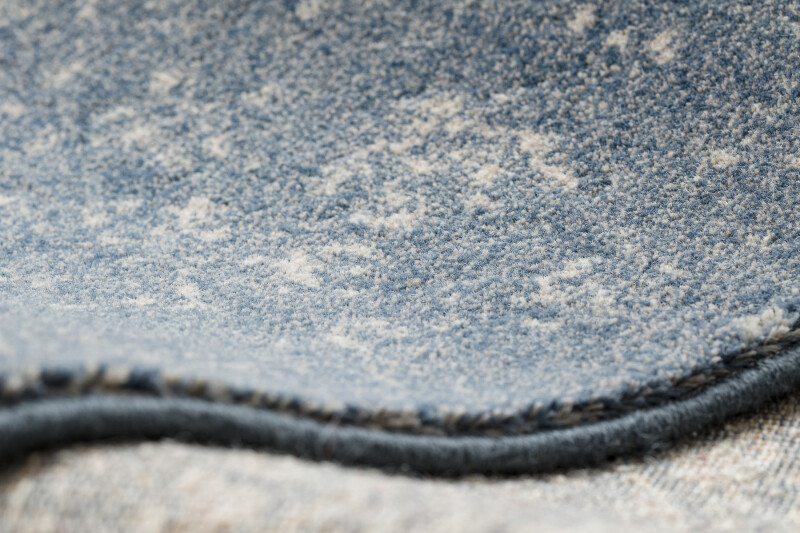 Modern Wool Rugs Jade 45015/900 Ornament Blue Beige Thick Best Quality