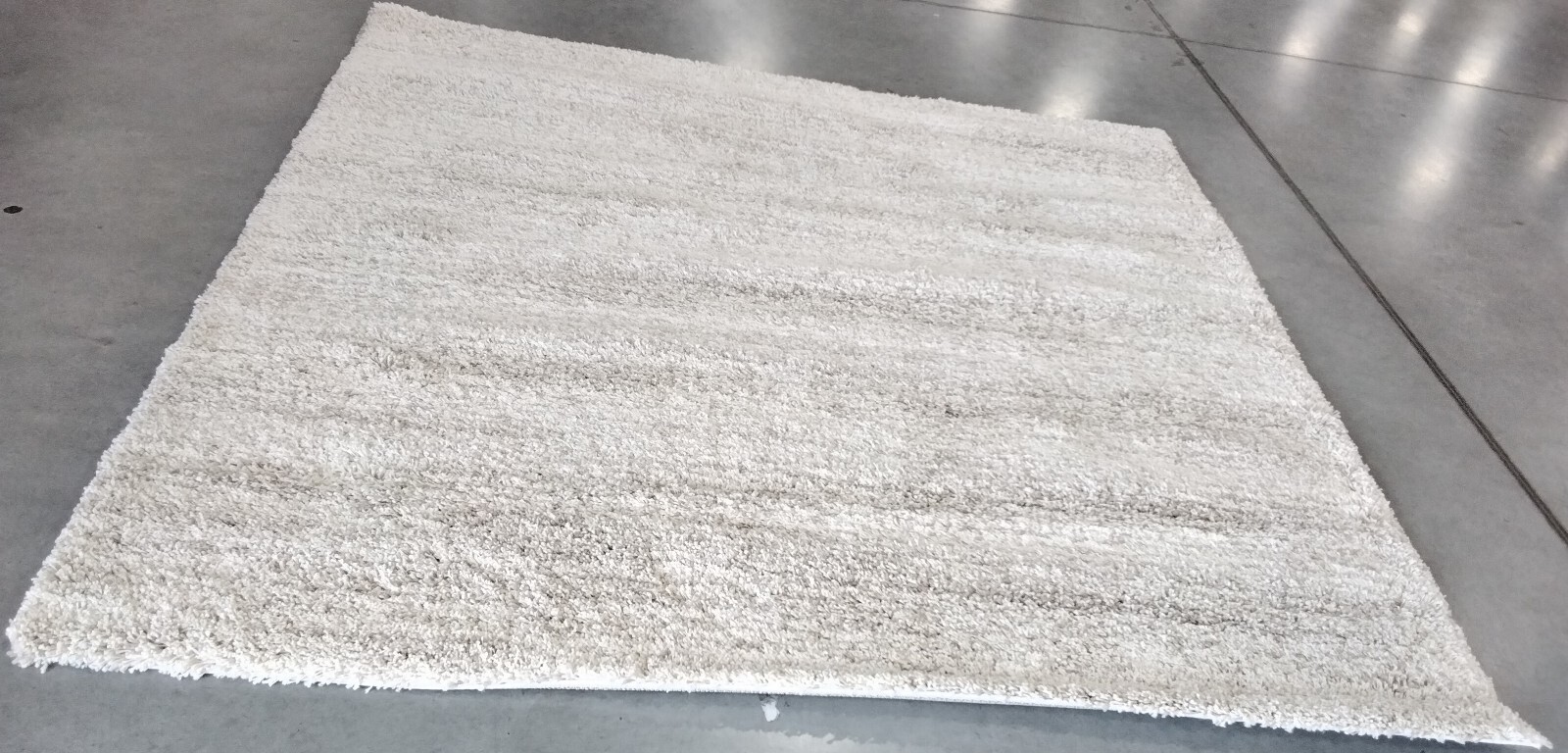 IVORY / BEIGE 7′ X 7′ Square Back Stain Rug Reduced Price 1172750122 SGH295C-7SQ