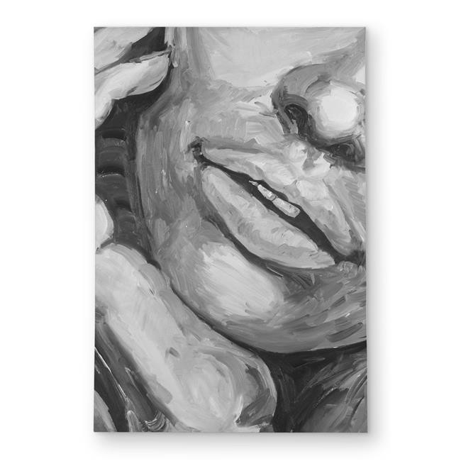 2×3 ft. Irresistible Lips – Gray Outdoor Area Rug for Home Decor – Rectangle