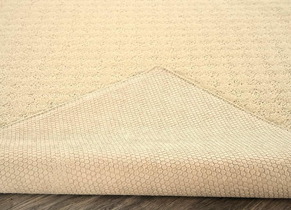 Medallion 2 Piece Runner Set 2 x 10″ Tan Non Slip Polypropylene Area Rug- Ideal