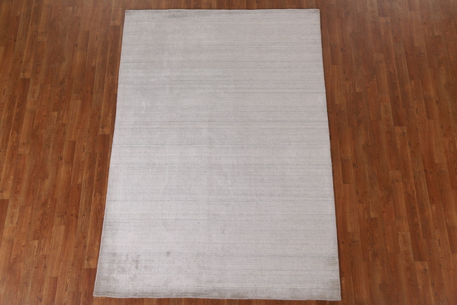 One-of-a-kind Rectangle Tribal Gabbeh Indian Rug Hand-knotted Wool 5×6 ft.