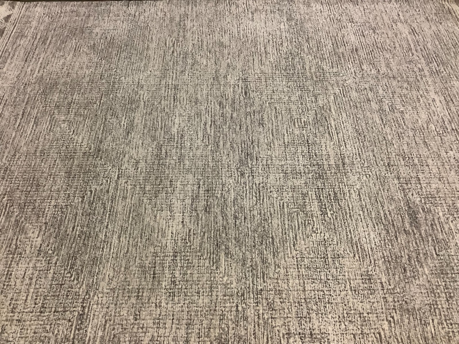 IVORY / GREY 6′ X 9′ Back Stain Rug, Reduced Price 1172665764 ABT349F-6
