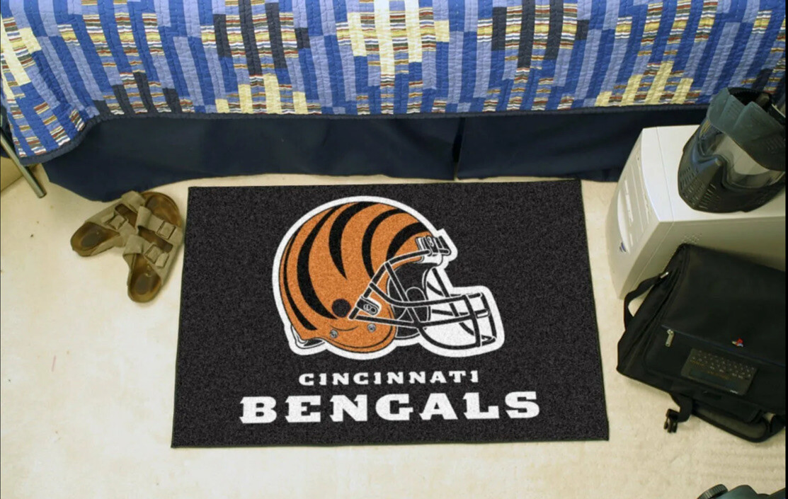 Cincinnati Bengals 20×30 Fanmats Starter Rug