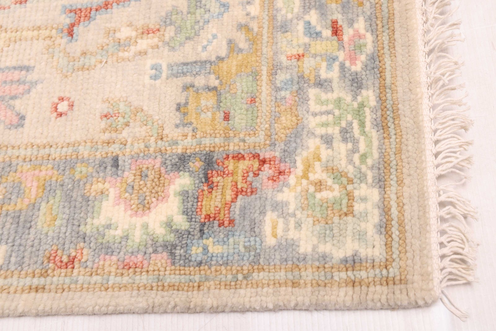 2’7″ x 8’1″ Vintage Hand-knotted Runner Rug Traditional Oriental Wool Carpet