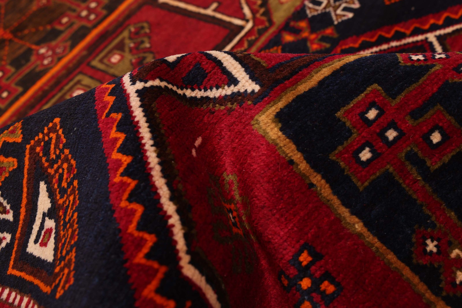 Vintage Hand-knotted Runner Rug 2’8″ x 10’2″ Traditional Oriental Wool Carpet