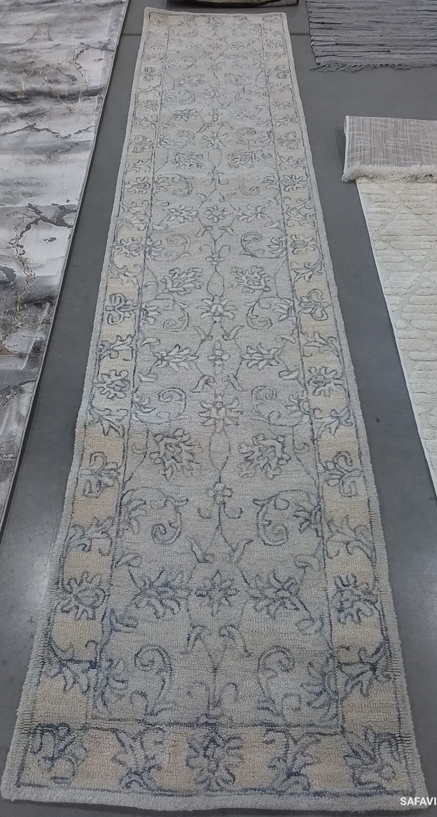 BLUE / BEIGE 2′-3″ x 11′-0″ Flaw in Rug, Reduced Price 1172775810 MLP535M-211