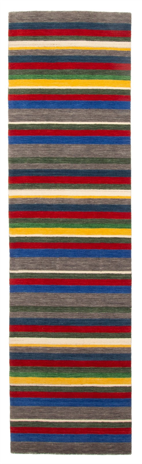 Hand loomed Area Rug 2’8″ x 9’11” Traditional Wool Oriental Carpet