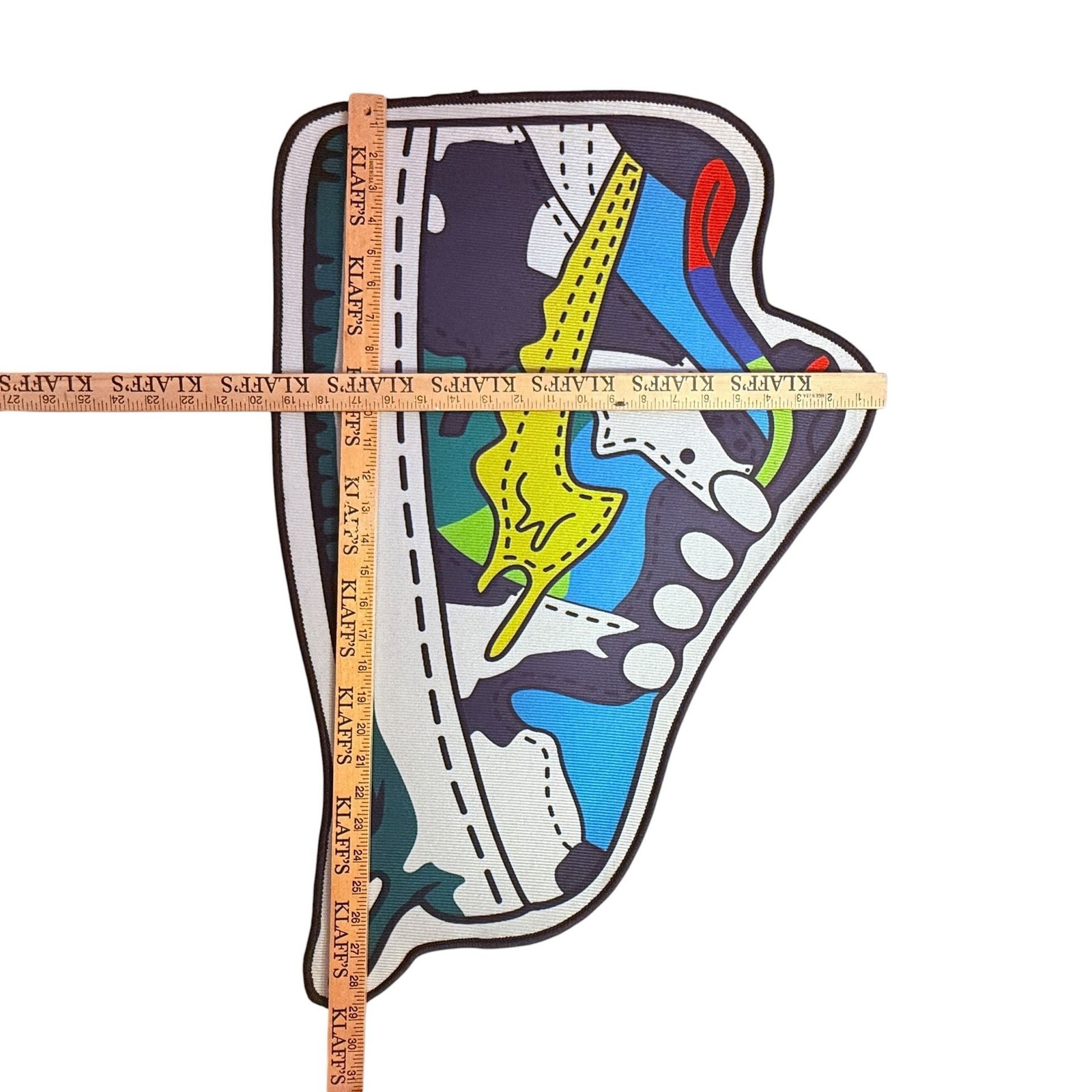 Sneaker Shaped Novelty Area Rug Mat 28 Inches