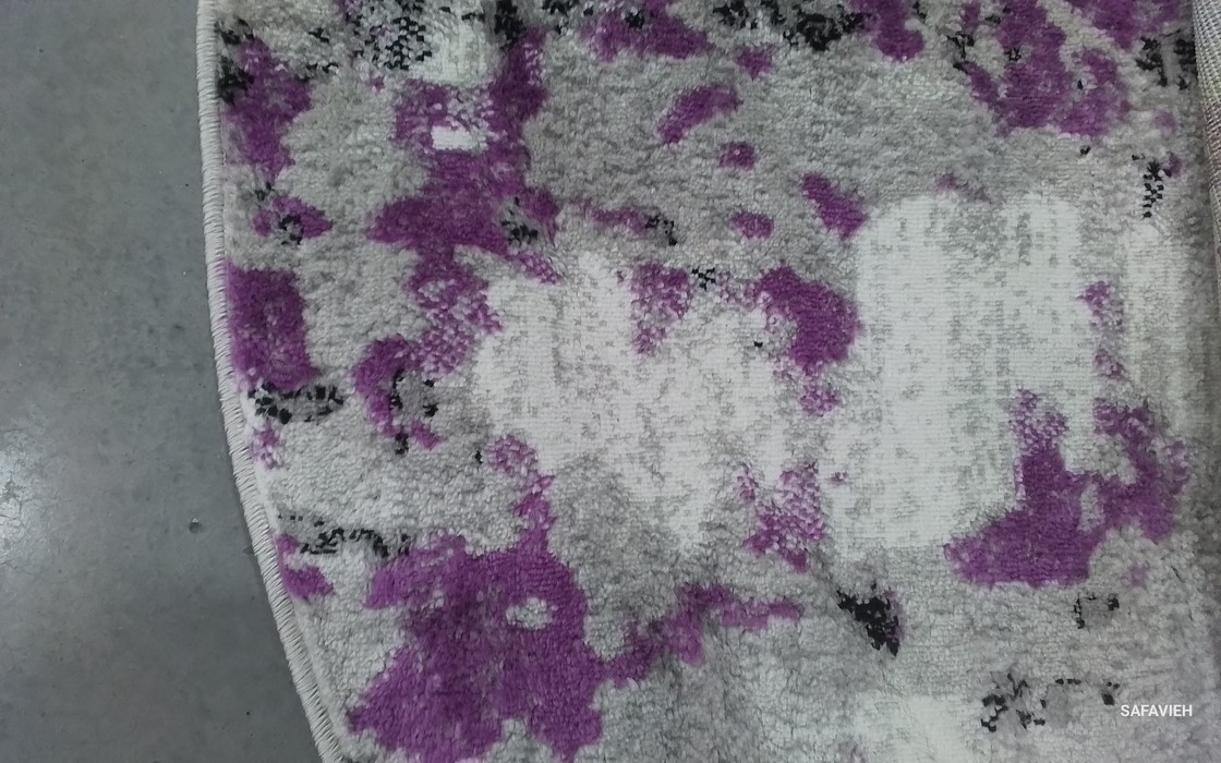GREY / PURPLE 6′-7″ x 6′-7″ Flaw in Rug, Reduced Price 1172806791 SKY193R-6R