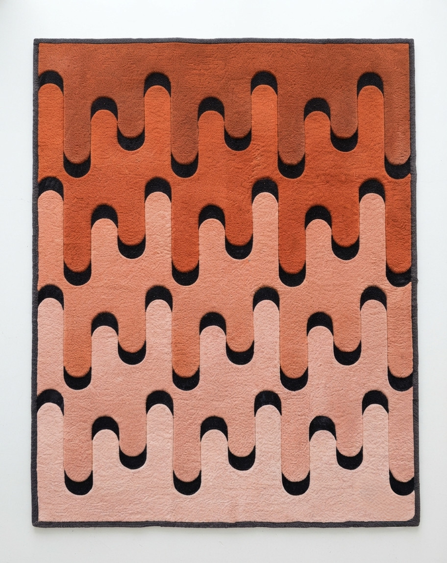 Handmade Modern Abstract Wool Area Rug Tufted Carpet Custom Home Decor Living
