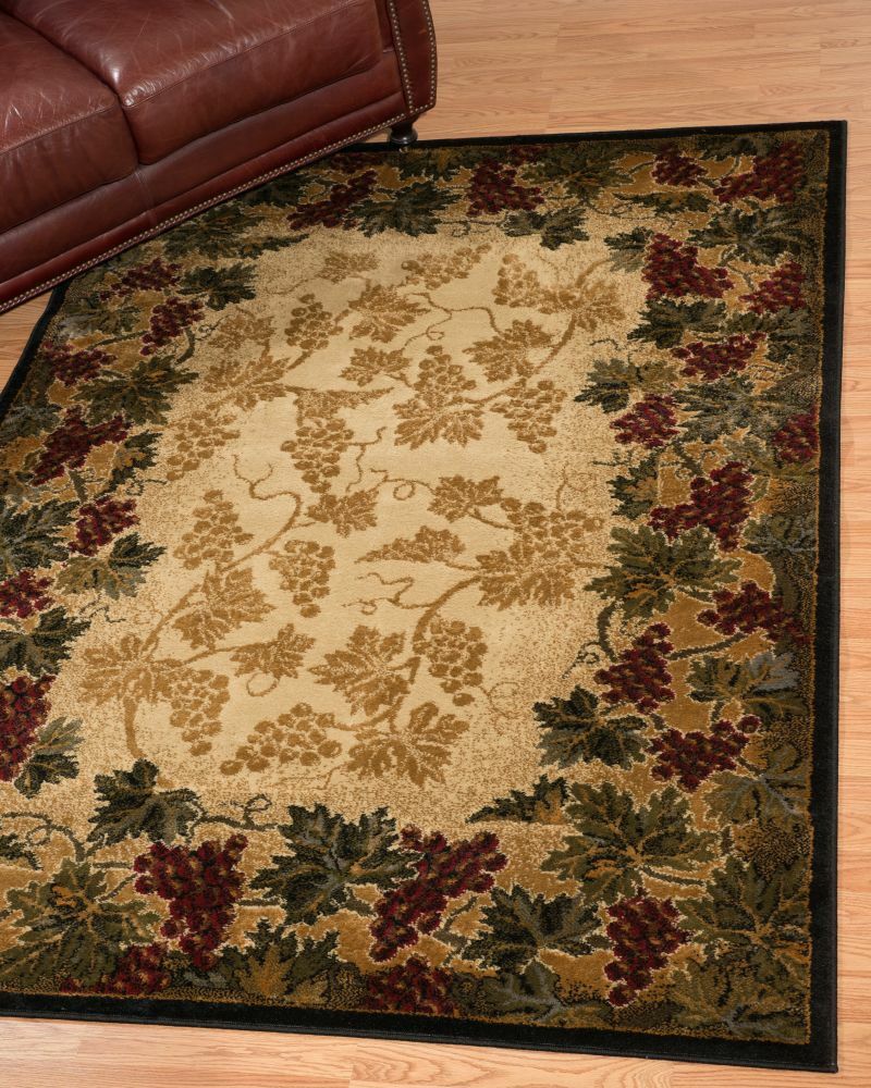 Grapes Beaujolais Vineyard Grapevine Wine Area Rug **FREE SHIPPING**