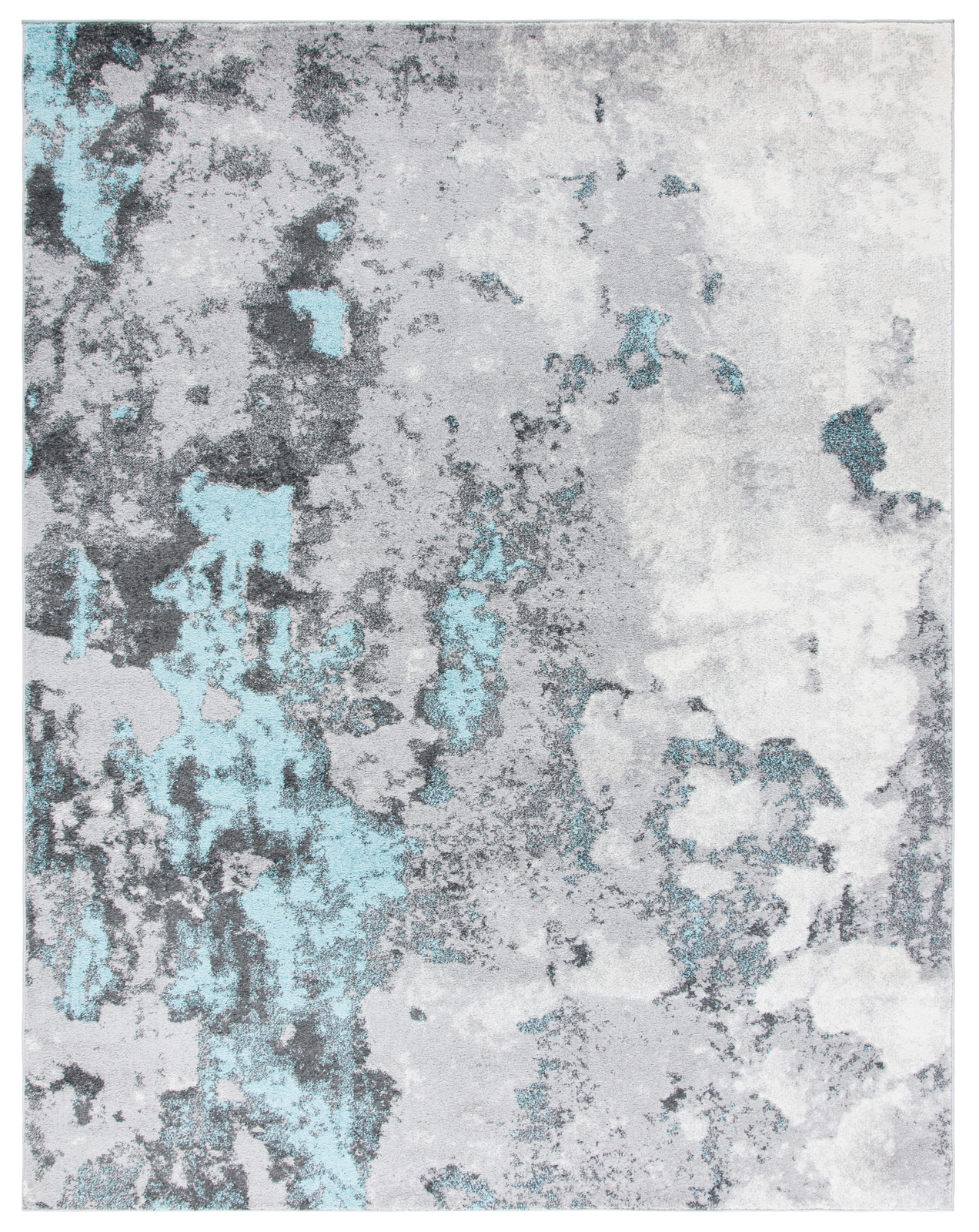 Safavieh Adirondack TURQUOISE / GREY 5′ 1″ X 7′ 6″ Area Rug – ADR134K-5