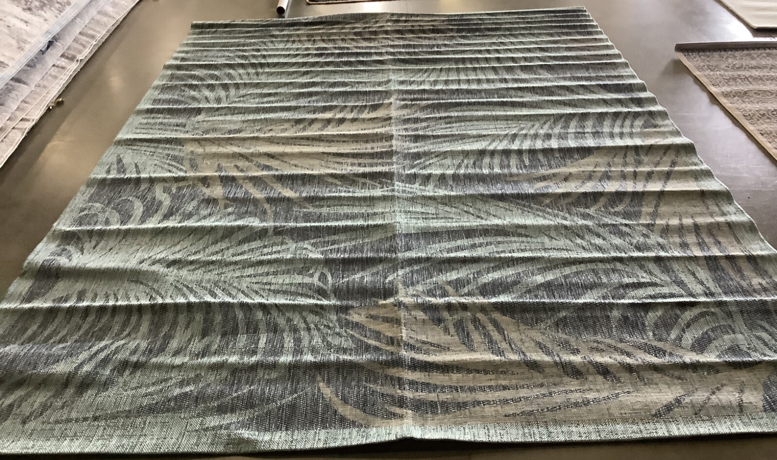 AQUA / NAVY 9′-0″ x 12′-0″ Flaw in Rug, Reduced Price 1172677470 CY7557-39421-9
