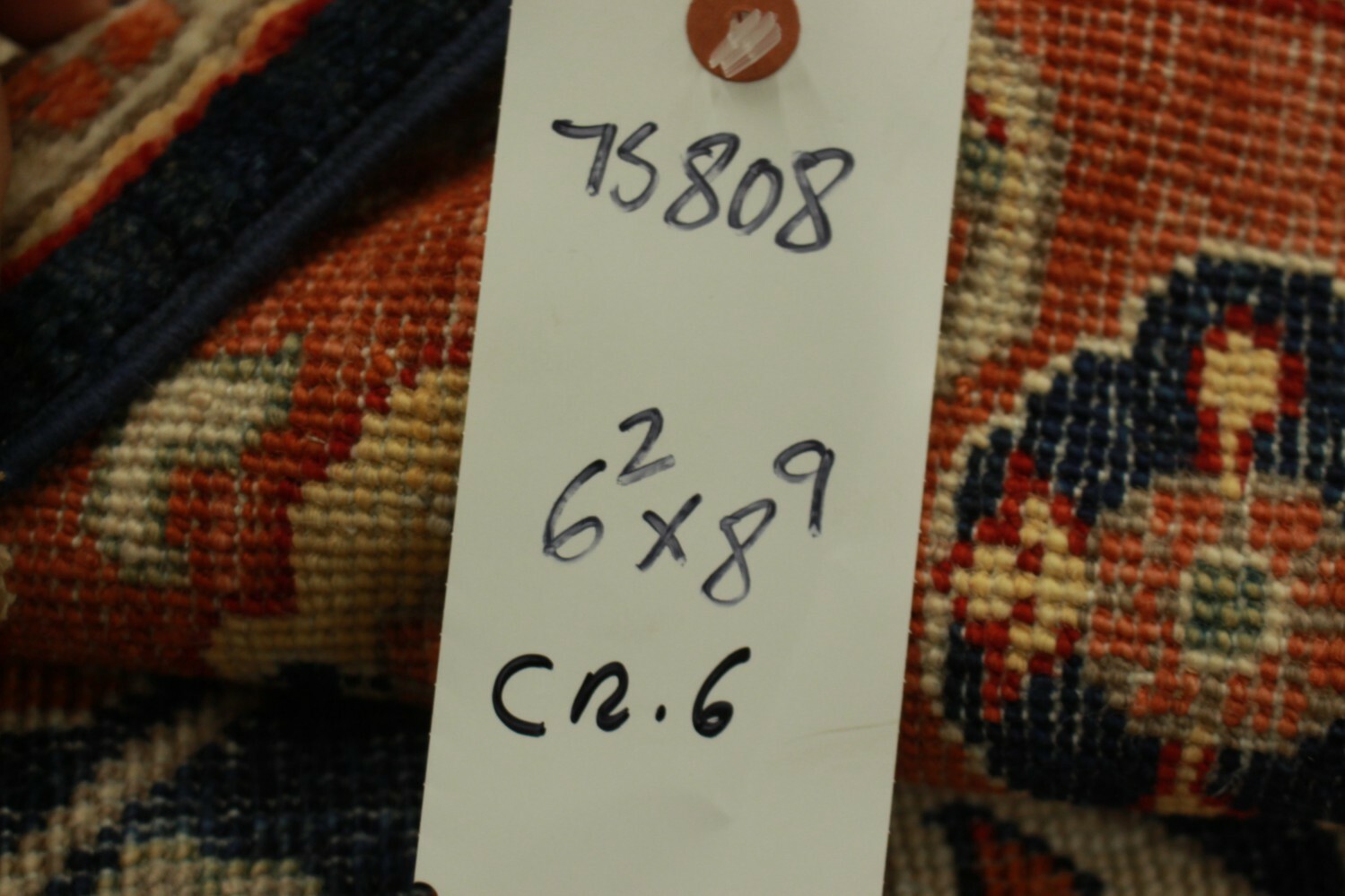 Genuine 6’2″ x 8’9″ Pakistan Peshawar Area Rug Carpet