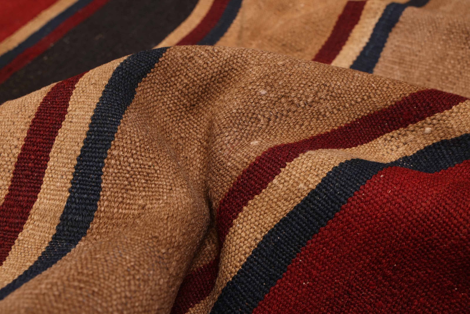 Vintage Hand Woven Area Rug 9’10” x 12’6″ Traditional Wool Oriental Carpet