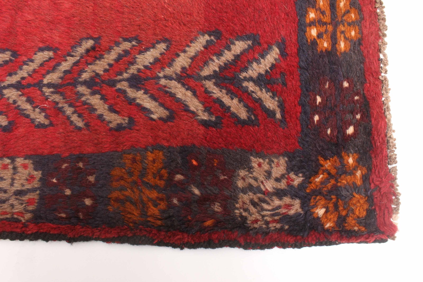 Traditional Vintage Hand-Knotted Area Rug 3’6″ x 6’2″ Oriental Wool Carpet